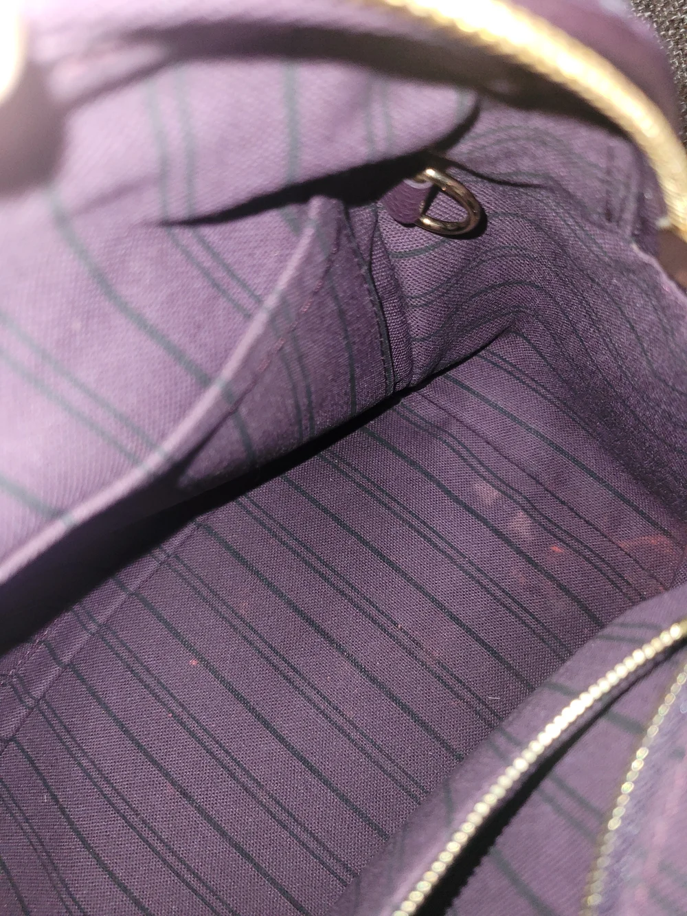 Louis Vuitton luxurious purple